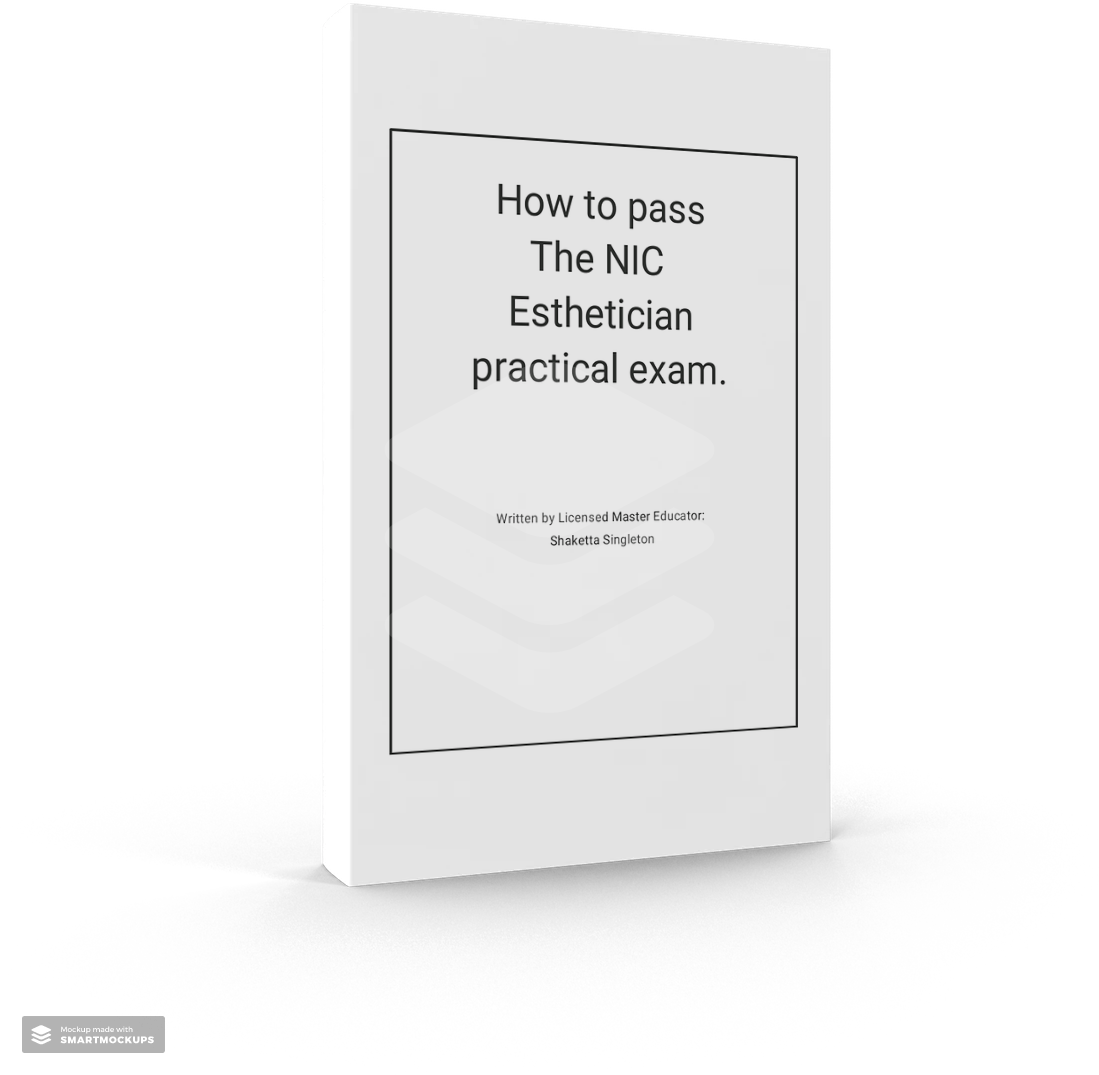 How to pass the NIC Esthetician state board exam digital book