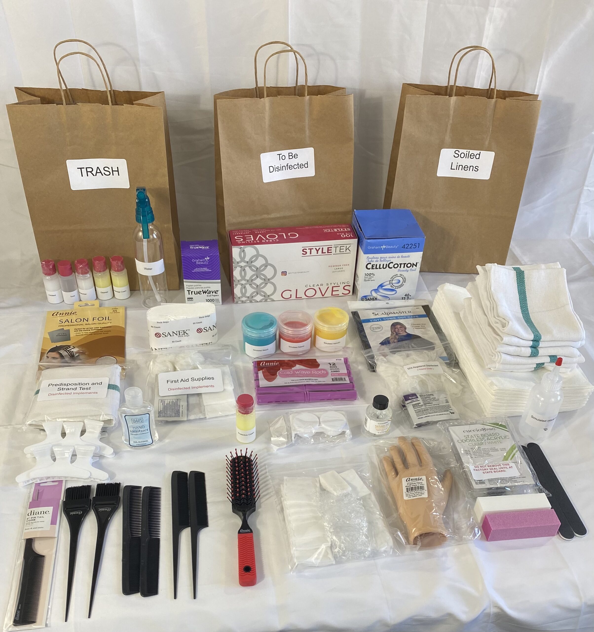 California Cosmetology State Board Exam Kit